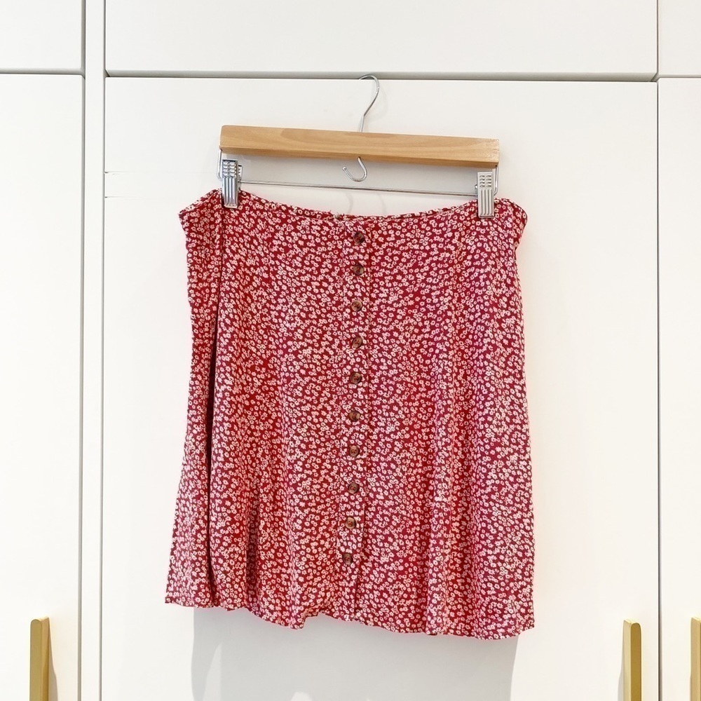 𝅺american Eagle printed skirt